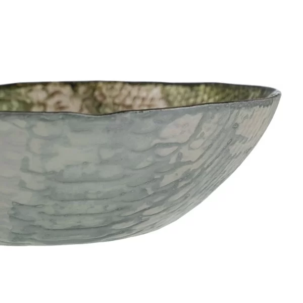 Centerpiece Olive Glass 20 x 20 cm