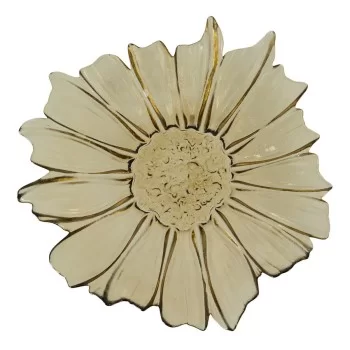 Centerpiece Olive Crystal 42 x 42 x 7,5 cm 2