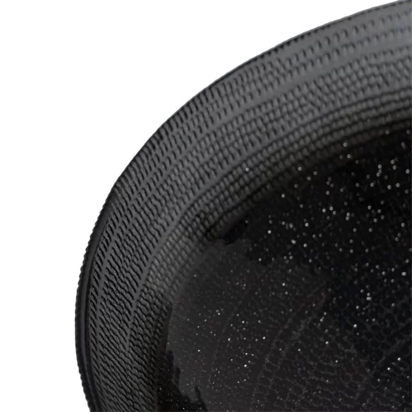 Centerpiece Black Crystal 30 x 30 x 6,5 cm