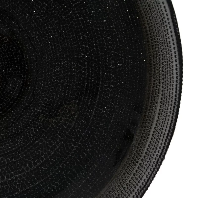 Centerpiece Black Crystal 30 x 30 x 6,5 cm