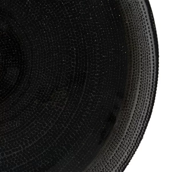 Centerpiece Black Crystal 30 x 30 x 6,5 cm