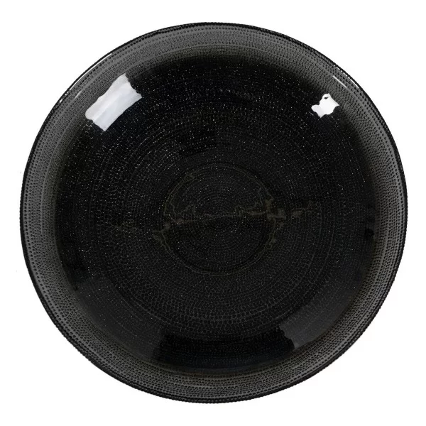 Centerpiece Black Crystal 30 x 30 x 6,5 cm