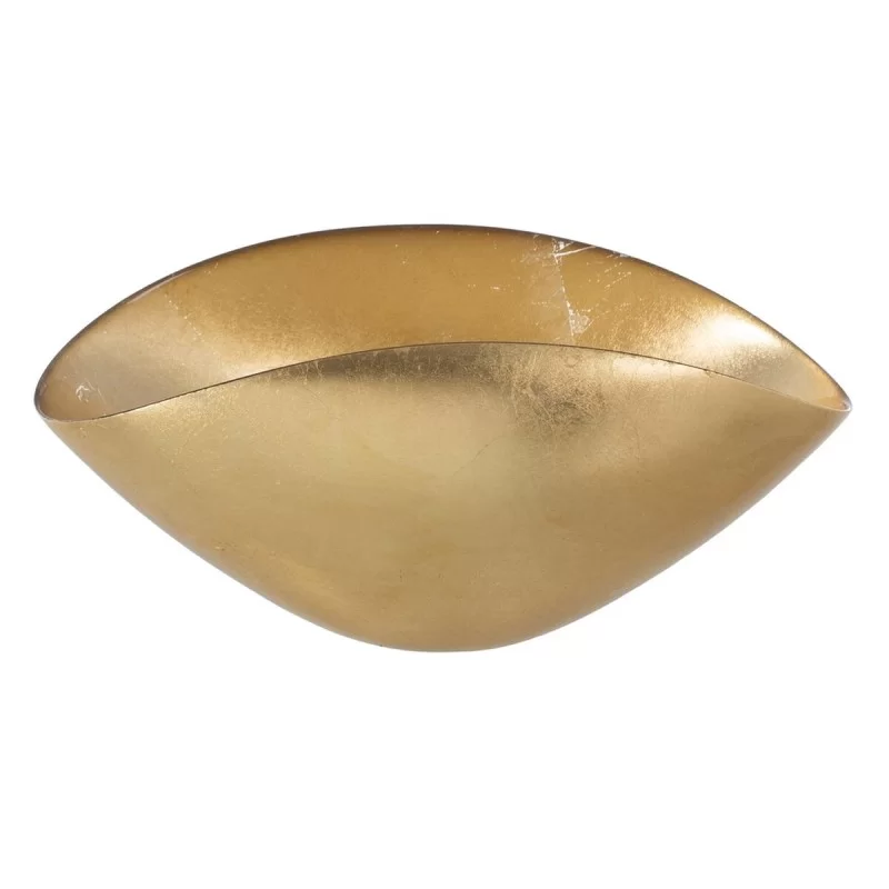 Centerpiece Golden Crystal 15 x 29 x 13 cm