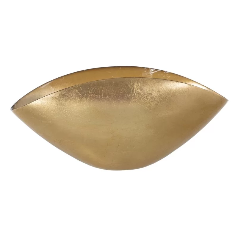 Centerpiece Golden Crystal 15 x 29 x 13 cm