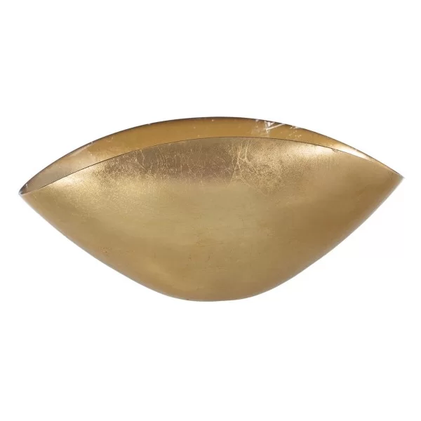 Centerpiece Golden Crystal 15 x 29 x 13 cm