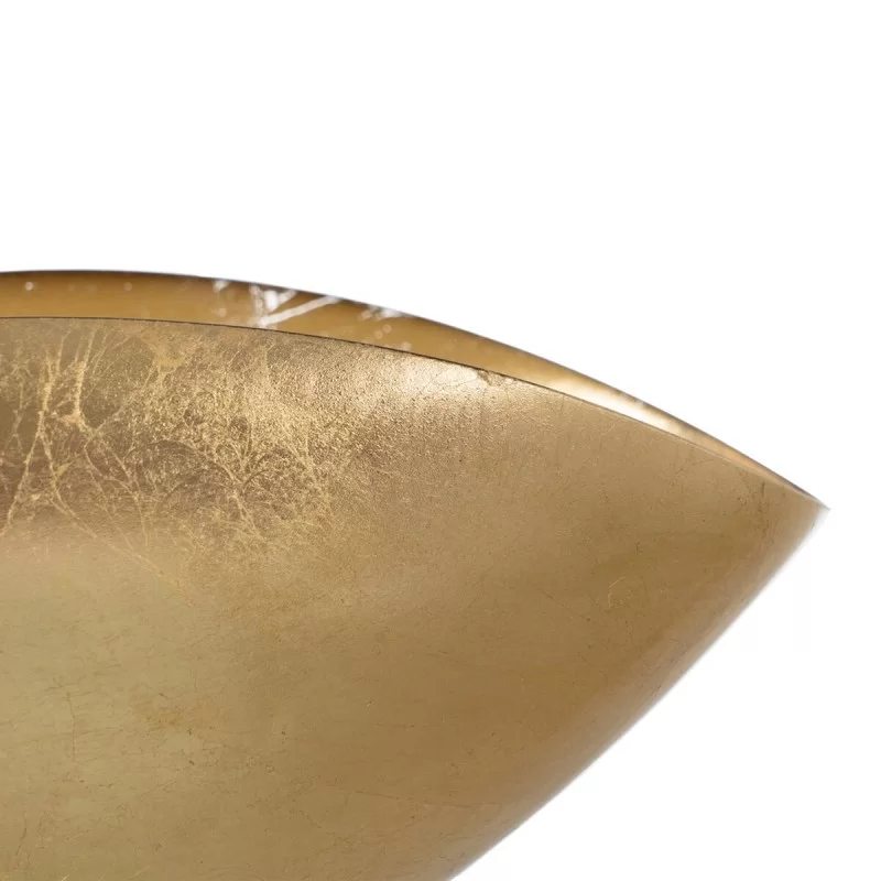 Centerpiece Golden Crystal 15 x 29 x 13 cm