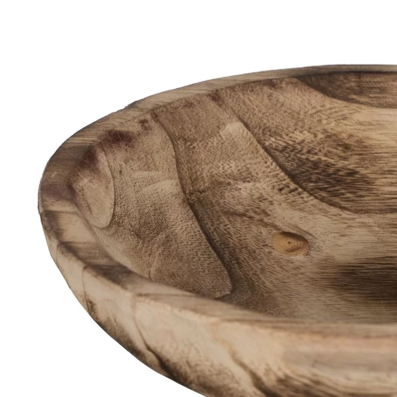 Centerpiece Beige Wood 27 x 27 x 16 cm