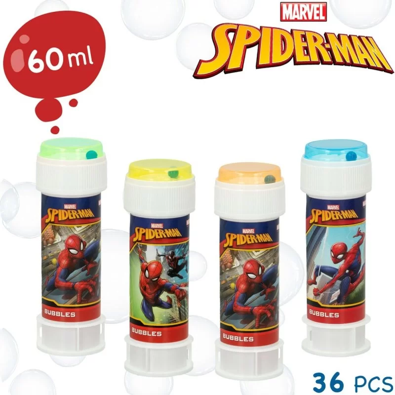 Bubble blower Spider-Man 60 ml 3,8 x 11,5 x 3,8...