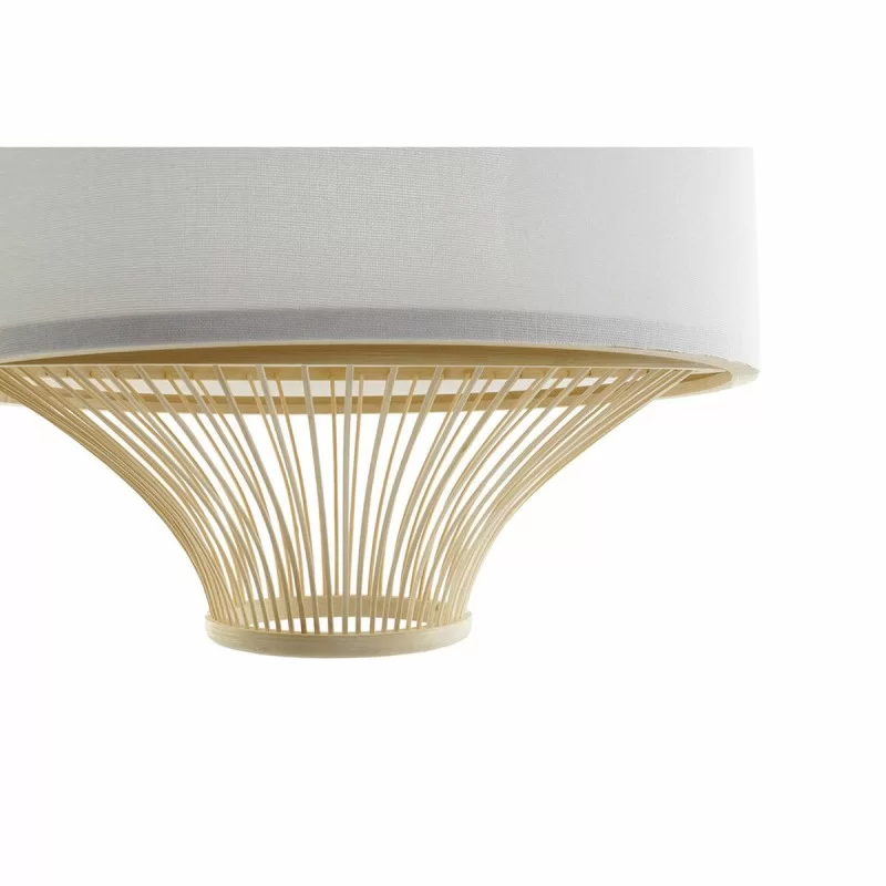 Ceiling Light DKD Home Decor White Polyester...