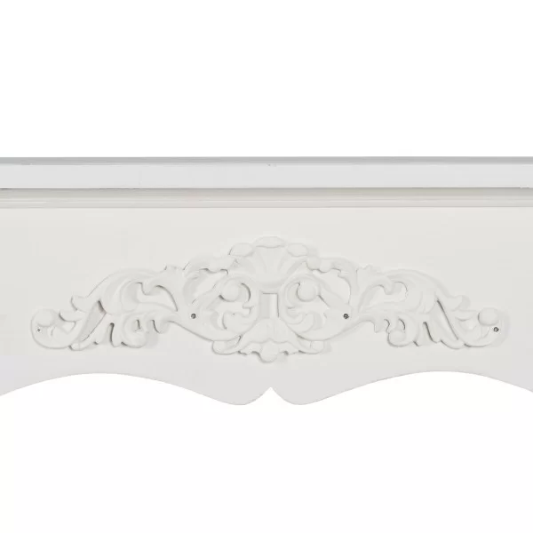 Fireplace Fir wood MDF Wood 105 x 17 x 103 cm