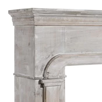 Fireplace Fir wood MDF Wood 105 x 17,5 x 99 cm 2