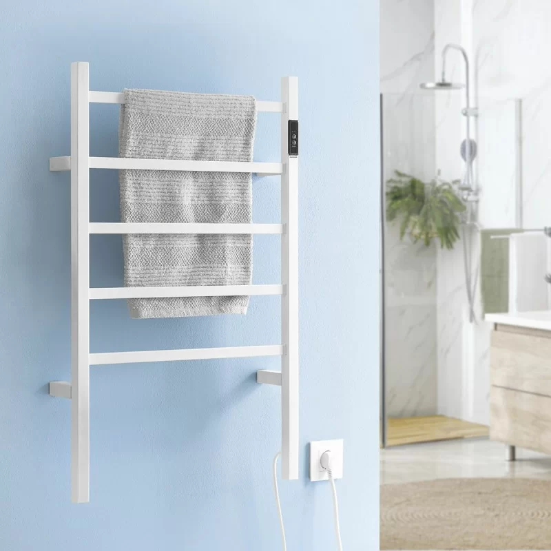 Electric Wall or Floor Towel Rail Racwel...