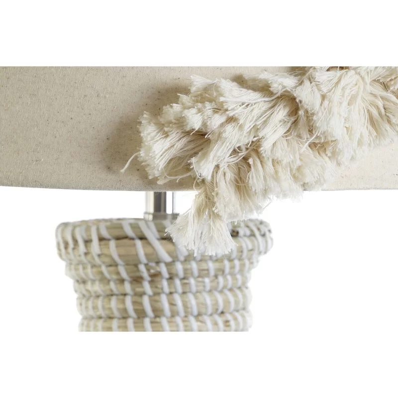 Desk lamp DKD Home Decor White Brown 50 W 220 V...