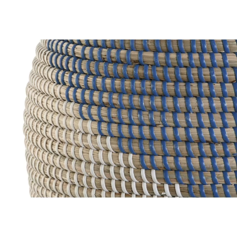 Vase DKD Home Decor Blue Natural Mediterranean...
