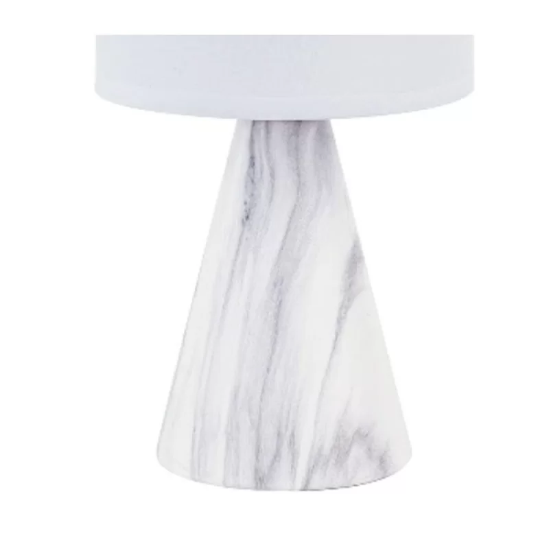 Desk lamp Versa White Ceramic 12,5 x 24,5 x...