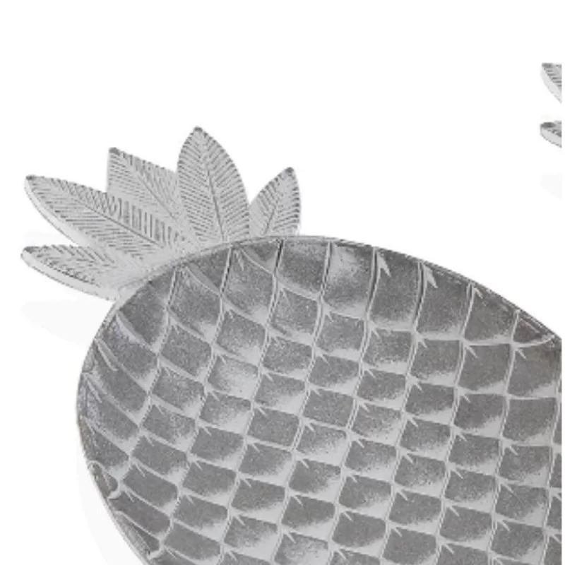 Centerpiece Versa Pineapple 21,5 x 3 x 35 cm (2...
