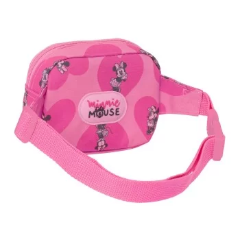 Belt Pouch Minnie Mouse Loving Pink 14 x 11 x 4 cm 2