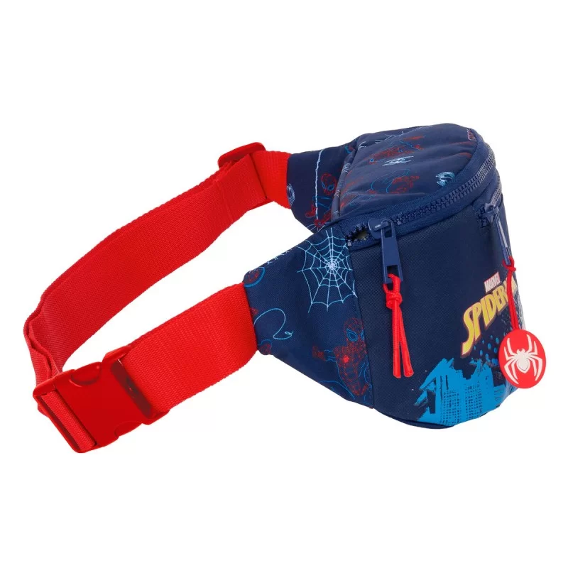 Belt Pouch Spider-Man Neon Navy Blue 23 x 12 x...