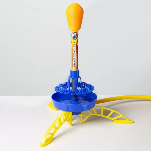 Bubble Blowing Game Rocket 237 ml 90 x 32 x 31 cm (4 Units)