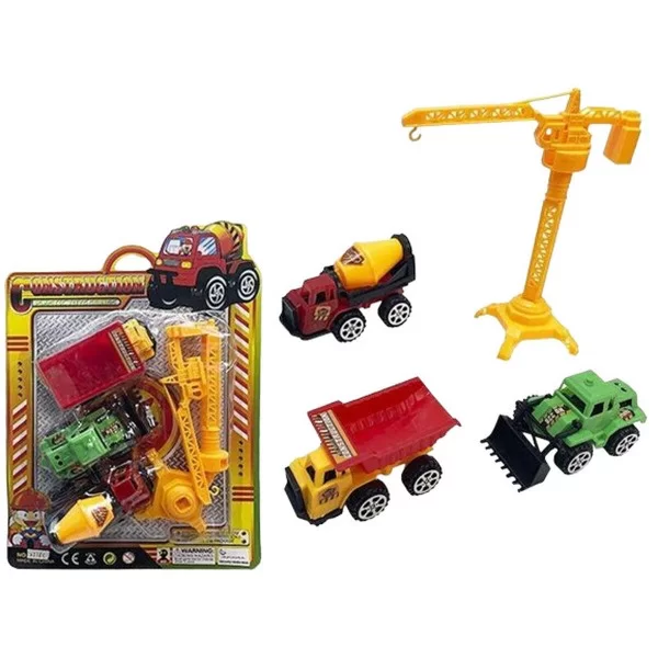 Construction Work Vehicles (Set) 4 Pieces