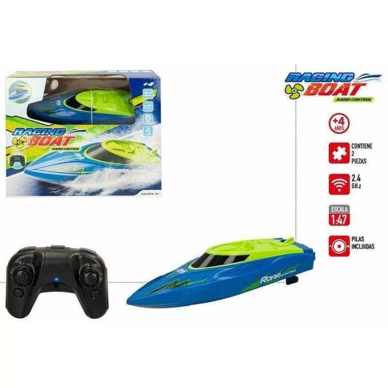 Radio-controlled Boat Colorbaby Racing Boat 2.4...