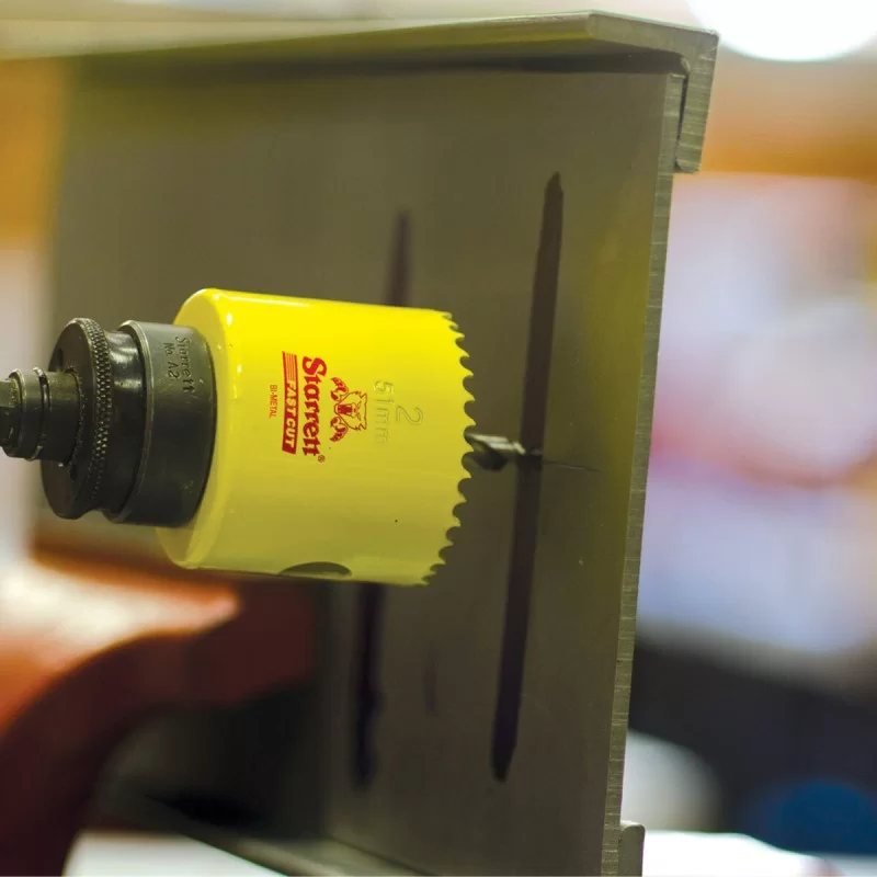 Metal drilling crown Starrett Bi-metal Fast Cut...