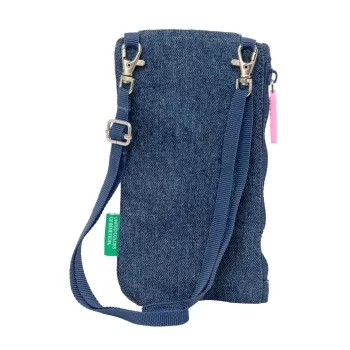 Purse Benetton Denim Mobile Bag Blue 2