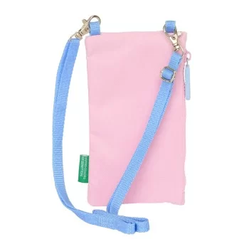 Purse Benetton Pink Mobile Bag Pink 2
