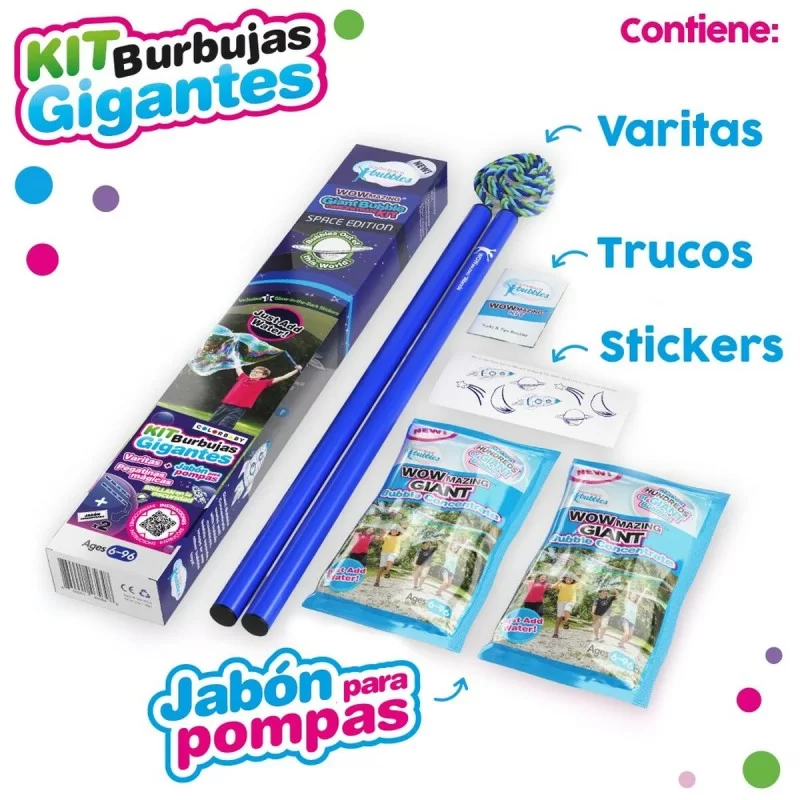 Bubble Blowing Game WOWmazing Space Edition (16...