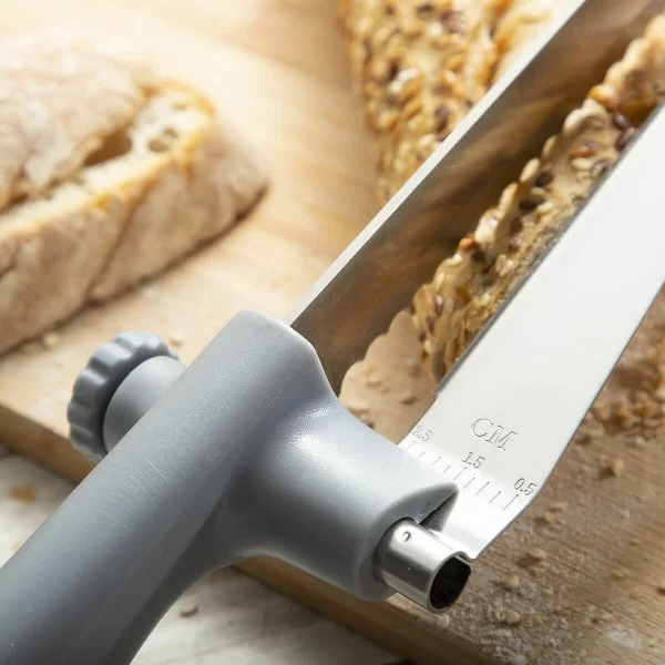 Bread Knife with Adjustable Cutting Guide Kutway InnovaGoods V0103422 (Refurbished A)