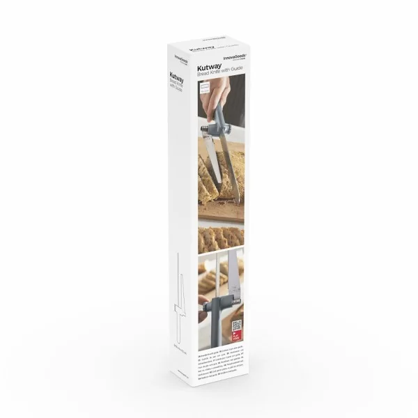 Bread Knife with Adjustable Cutting Guide Kutway InnovaGoods V0103422 (Refurbished A)