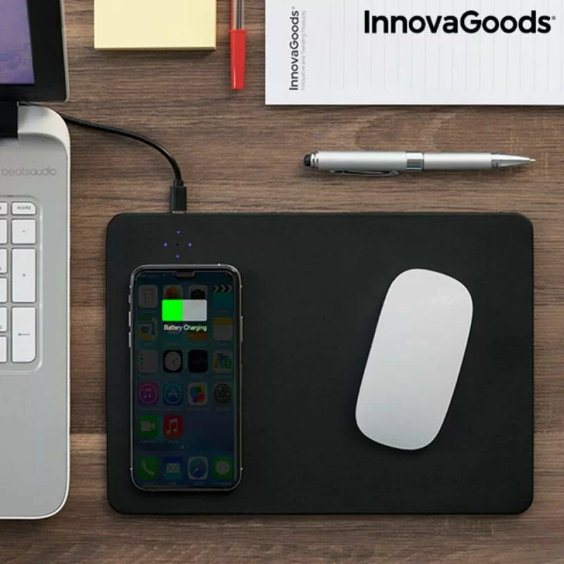 2-in-1 Mouse Mat with Wireless Charging...