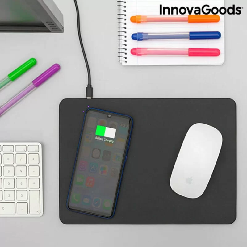 2-in-1 Mouse Mat with Wireless Charging...