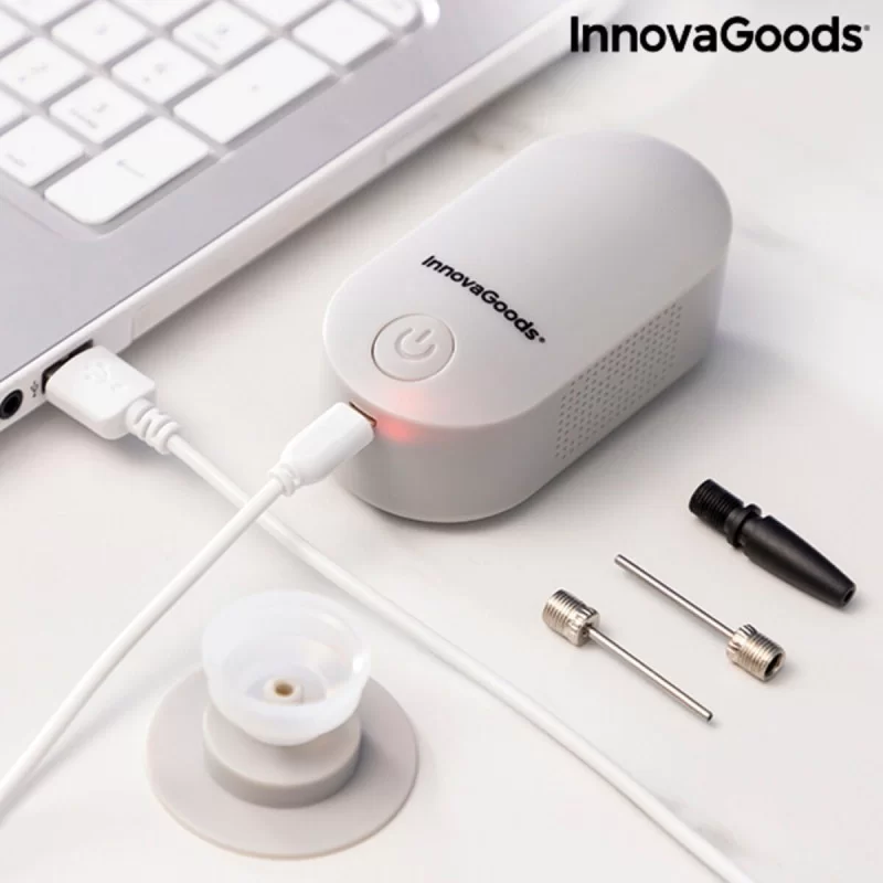 2-in-1 Rechargeable Vacuum Pump and Inflator...