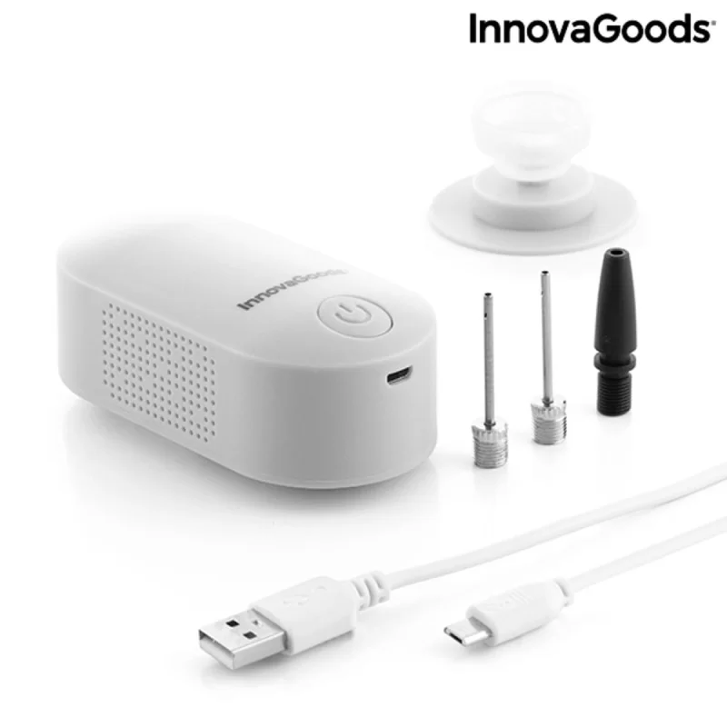 2-in-1 Rechargeable Vacuum Pump and Inflator...