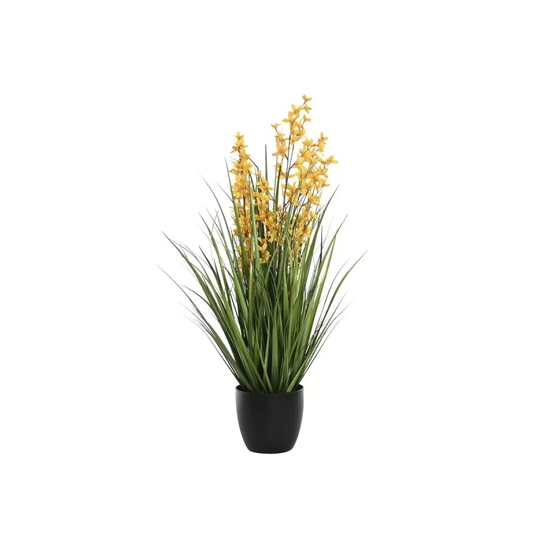 Decorative Plant DKD Home Decor Yellow Plastic (Refurbished A)