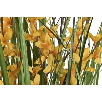 Decorative Plant DKD Home Decor Yellow Plastic... 2