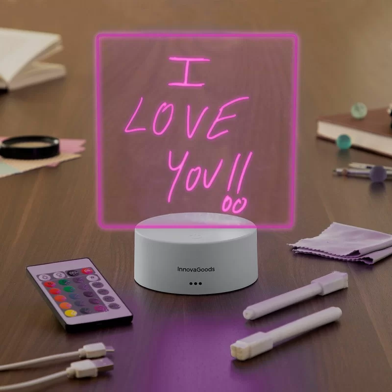 LED Note and Message Board Lemo InnovaGoods...