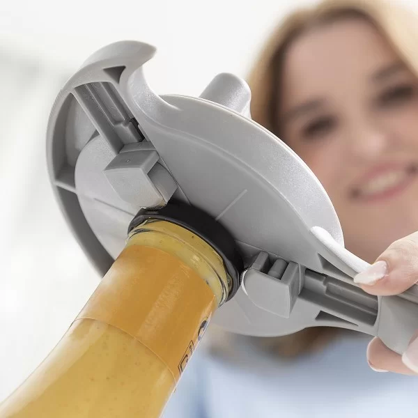 Multifunction Adjustable Lid Opener for Jars, Tins and Bottles Tapof InnovaGoods Grey Polycarbonate (Refurbished B)