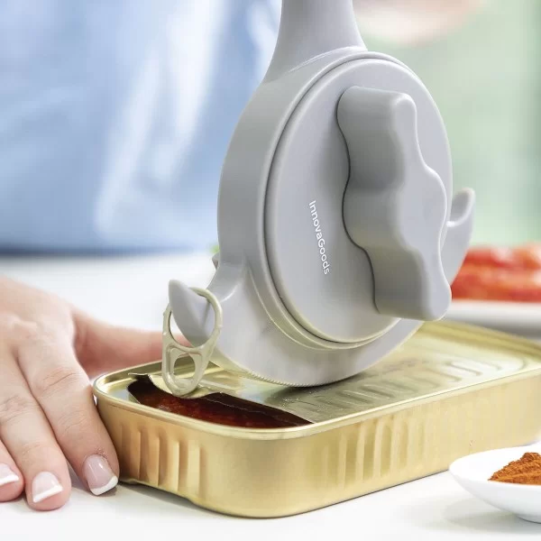 Multifunction Adjustable Lid Opener for Jars, Tins and Bottles Tapof InnovaGoods Grey Polycarbonate (Refurbished B)