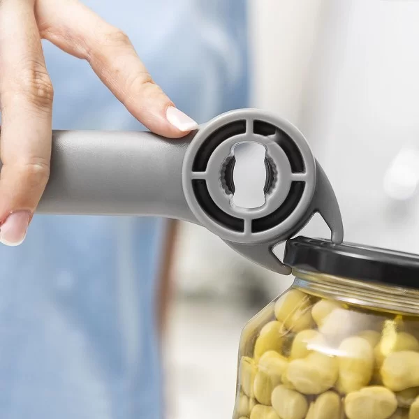 Multifunction Adjustable Lid Opener for Jars, Tins and Bottles Tapof InnovaGoods Grey Polycarbonate (Refurbished B)