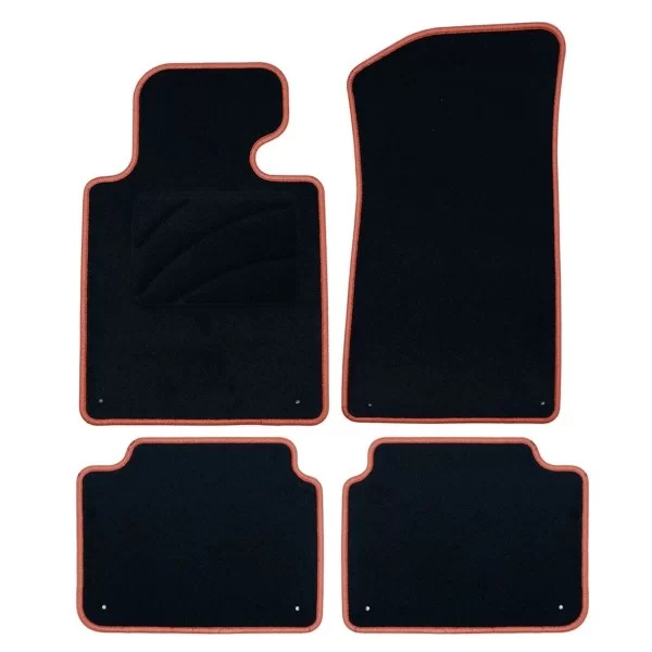 Car Floor Mat OCC Motorsport OCCBW0007YE Orange Yellow