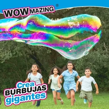 Soap bubble liquid WOWmazing 7,5 x 13,5 x 2 cm (12 Units) 2