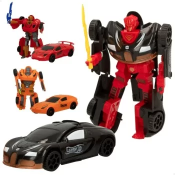Robot Colorbaby Transform Warriors 9 x 14,5 x 4,5 cm Car 2