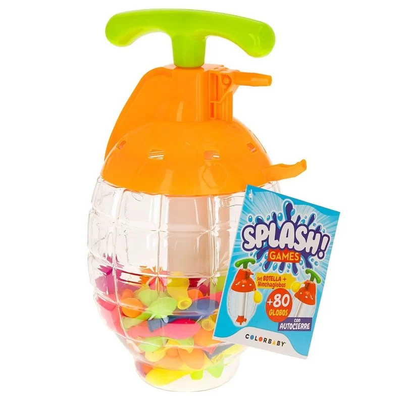 Water Balloons with Pump Colorbaby Splash...