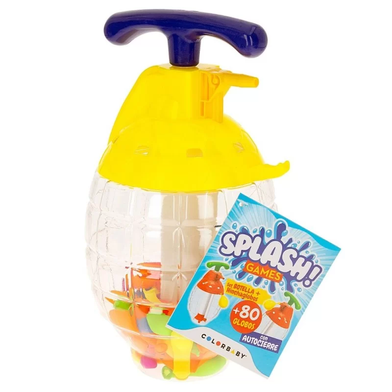 Water Balloons with Pump Colorbaby Splash...