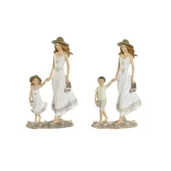 Decorative Figure Home ESPRIT White Beige 14,5 x 8 x 24,5...