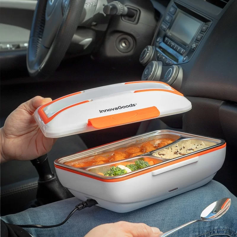 Electric Lunch Box for Cars Pro Bentau InnovaGoods Stainless steel Rectangular (Refurbished A)