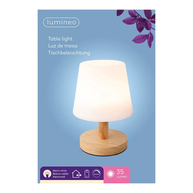 LED Table Lamp Lumineo 894386 Metal 22 cm...