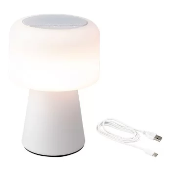 LED Lamp with Bluetooth Speaker and Wireless Charger...